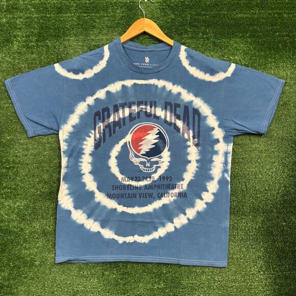 Grateful Dead 1992 Rock Band Tie-Dye Oversized T-Shirt Size Medium - Picture 1 of 4